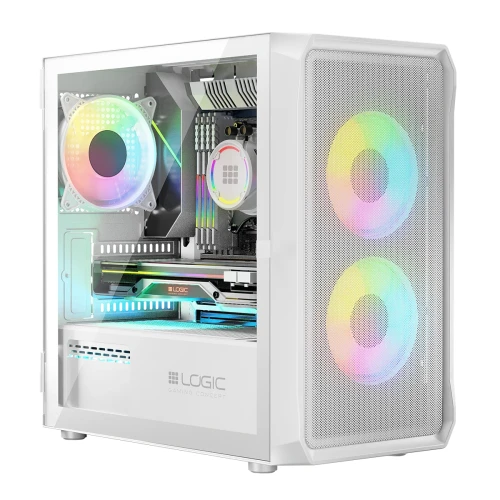 Obudowa Logic Portos Mini ARGB White