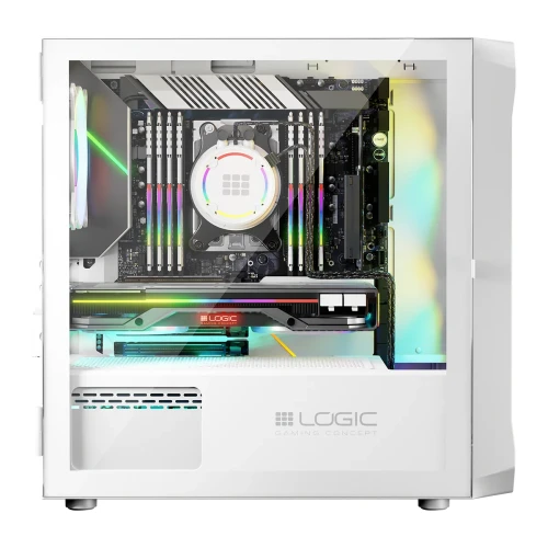 Obudowa Logic Portos Mini ARGB White