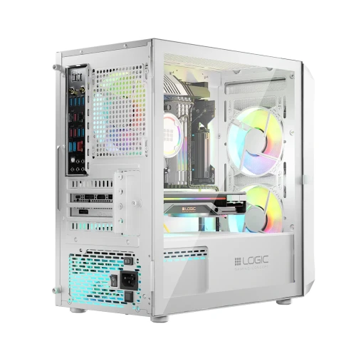 Obudowa Logic Portos Mini ARGB White