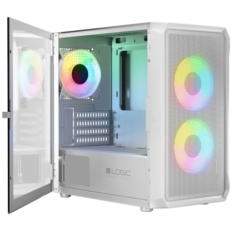 Obudowa Logic Portos Mini ARGB White
