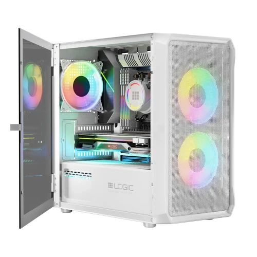 Obudowa Logic Portos Mini ARGB White