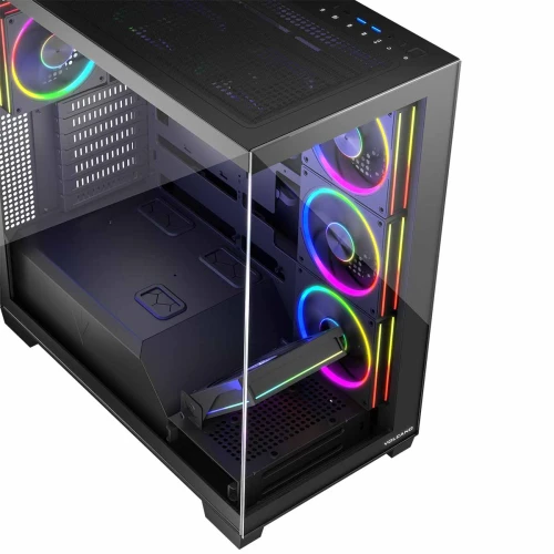 Obudowa Modecom Volcano Stellar ARGB Midi 8F Black