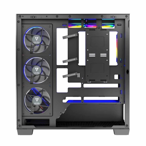 Obudowa Modecom Volcano Stellar ARGB Midi 8F Black