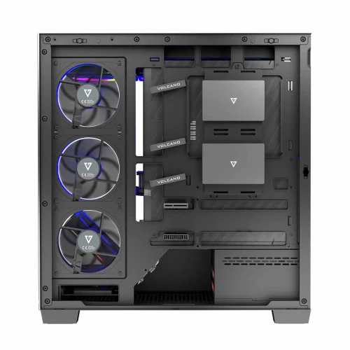 Obudowa Modecom Volcano Stellar ARGB Midi 8F Black