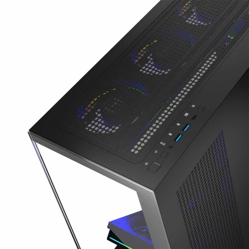 Obudowa Modecom Volcano Stellar ARGB Midi 8F Black