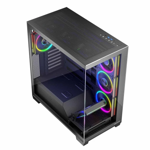 Obudowa Modecom Volcano Stellar ARGB Midi 8F Black