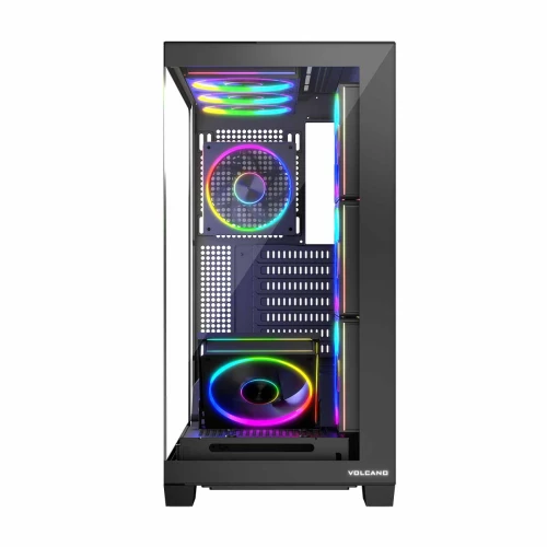 Obudowa Modecom Volcano Stellar ARGB Midi 8F Black