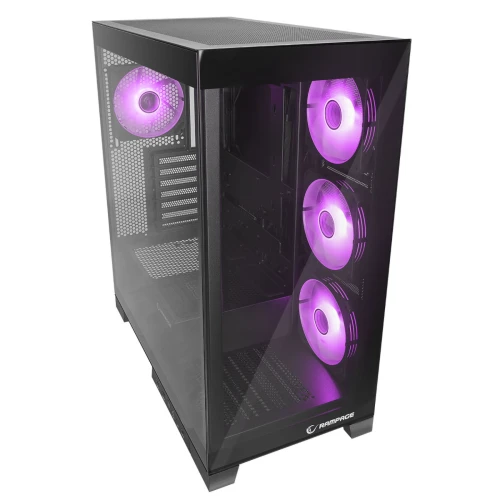 Obudowa Rampage Hydra V2 Tempered Glass Black
