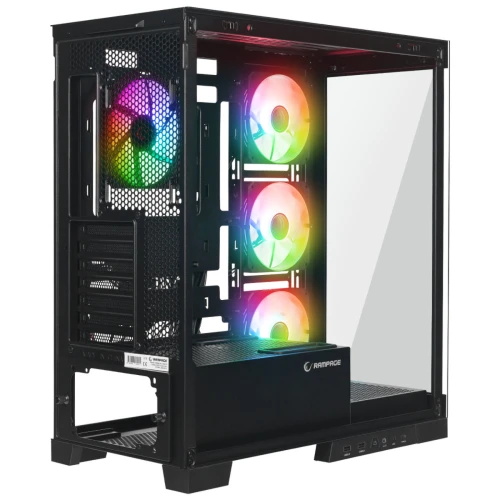 Obudowa Rampage Hydra V2 Tempered Glass Black