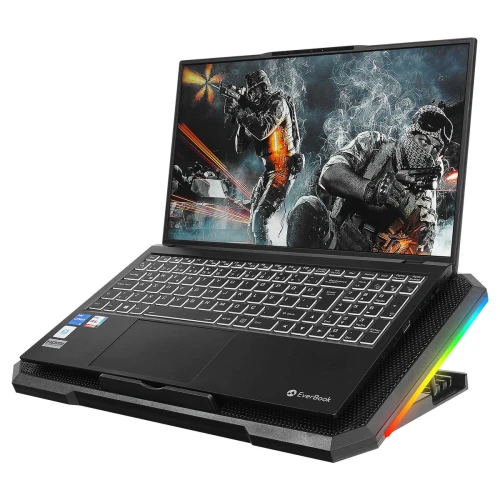 Podstawka chłodząca do laptopa Rampage Claw RGB 5-17”