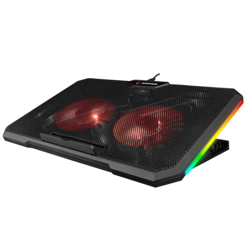 Podstawka chłodząca do laptopa Rampage Claw RGB 5-17”