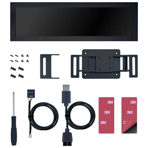 Wyświetlacz Lian Li 8.8" Universal Screen US88v1 Black