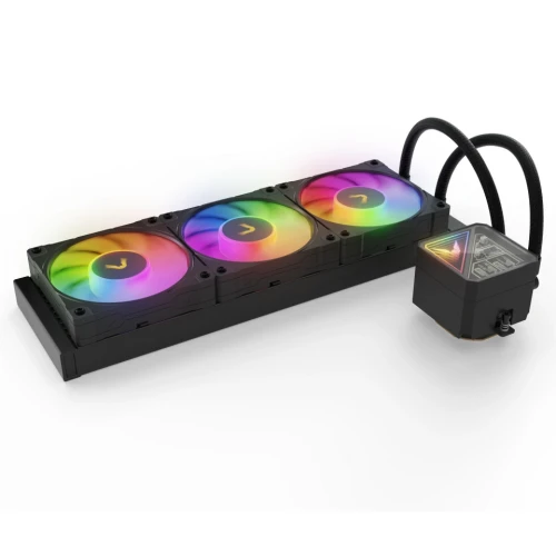Chłodzenie wodne AIO Valkyrie V360 Lite ARGB Black (VK-AIOVL360B)