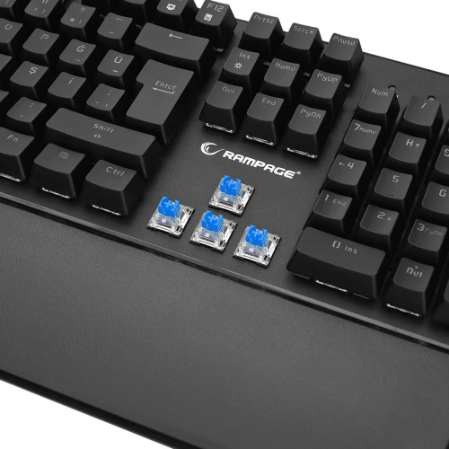 Klawiatura Rampage UMBRA KB-R86 Blue Switch