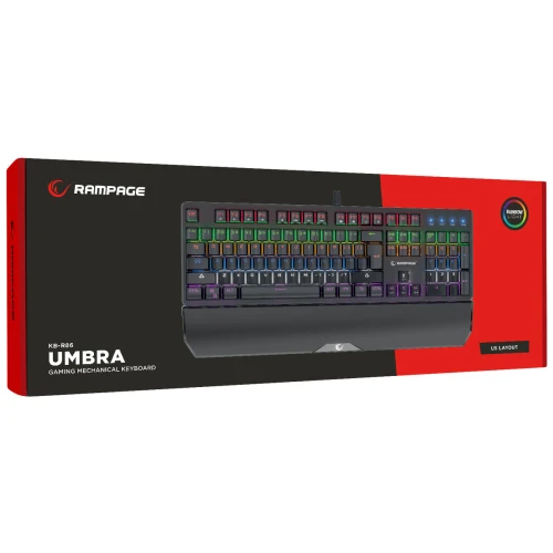 Klawiatura Rampage UMBRA KB-R86 Blue Switch