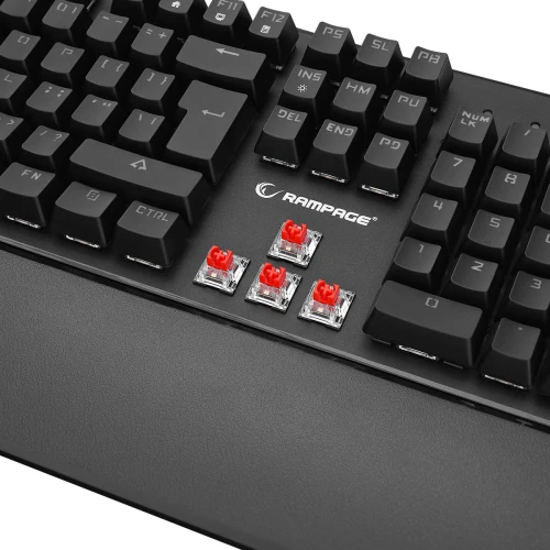 Klawiatura Rampage UMBRA KB-R86 Red Switch