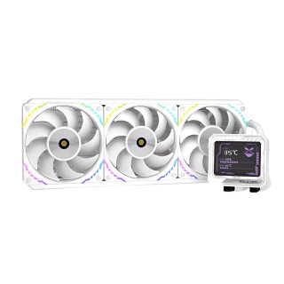 Chłodzenie wodne AIO Valkyrie V360 LCD White (VK-AIOV360W)