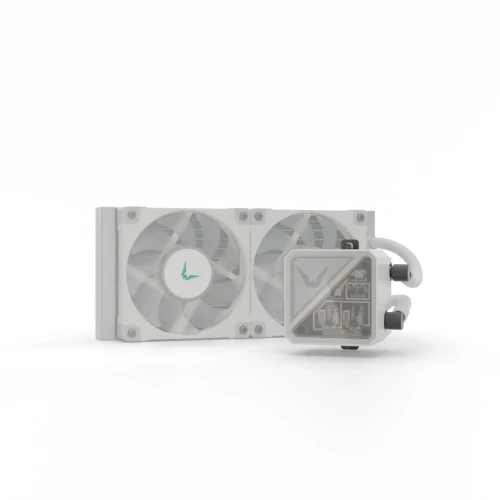 Chłodzenie wodne AIO Valkyrie V240 Lite ARGB White (VK-AIOVL240W)