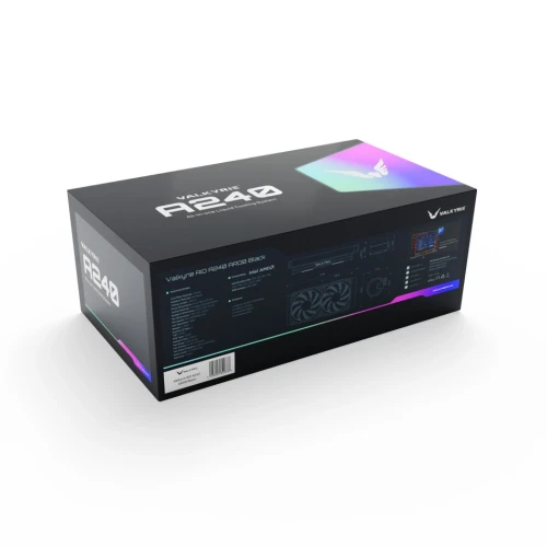 Chłodzenie wodne AIO Valkyrie A240 Black (VK-AIOA240B)
