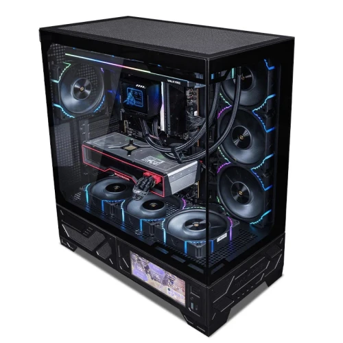 Obudowa Valkyrie VK03 LCD Black (VK-CASE03LCD)