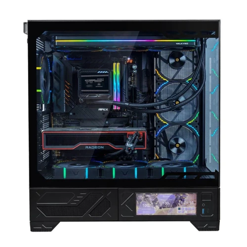 Obudowa Valkyrie VK03 LCD Black (VK-CASE03LCD)