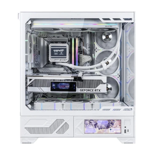 Obudowa Valkyrie VK03 LCD White (VK-CASE03LCDW)