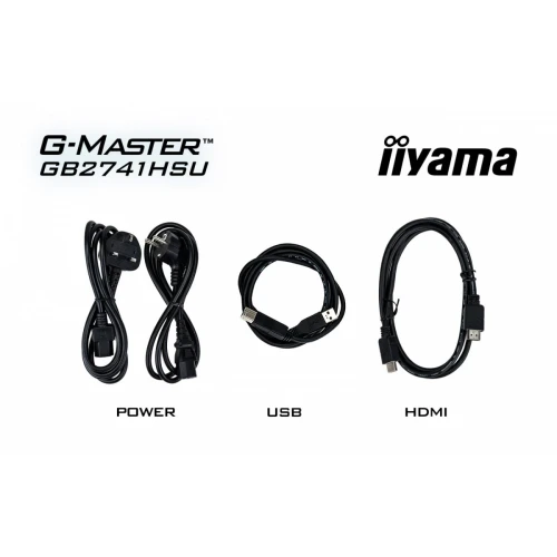 Monitor 27" iiyama G-Master GB2741HSU-B1 Black Howk | IPS | Full HD | 1ms | 144Hz 