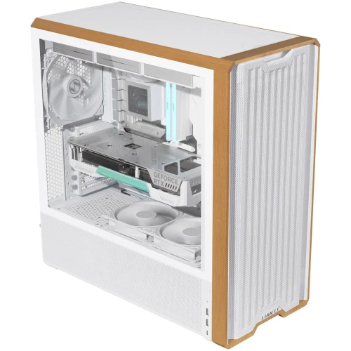 Obudowa Lian Li Lancool 217 Tempered Glass White