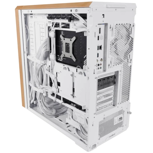 Obudowa Lian Li Lancool 217 Tempered Glass White