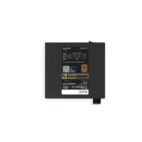 Zasilacz ENDORFY Vero L6 750W ATX 3.1 80Plus Bronze Cybenetics Silver