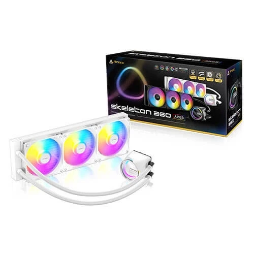 Chłodzenie wodne AiO Antec Skeleton 360 ARGB White