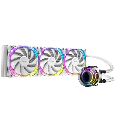 Chłodzenie wodne AiO Antec Vortex 360 White ARGB