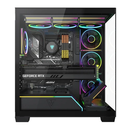 Obudowa Modecom Volcano Stellar Plus ARGB Midi 8F Black