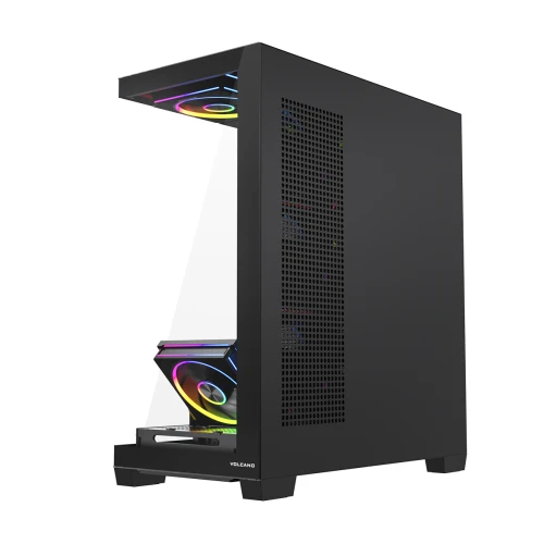 Obudowa Modecom Volcano Stellar Plus ARGB Midi 8F Black