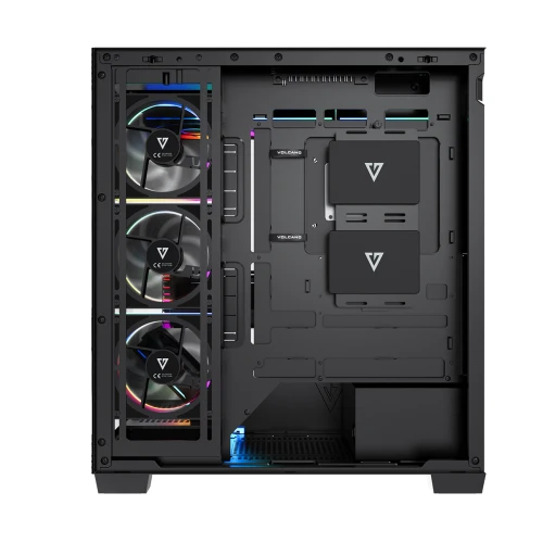 Obudowa Modecom Volcano Stellar Plus ARGB Midi 8F Black