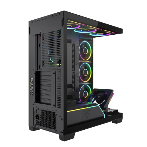 Obudowa Modecom Volcano Stellar Plus ARGB Midi 8F Black
