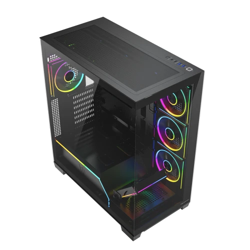 Obudowa Modecom Volcano Stellar Plus ARGB Midi 8F Black