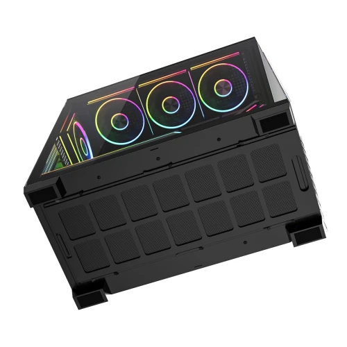 Obudowa Modecom Volcano Stellar Plus ARGB Midi 8F Black