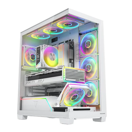 Obudowa Modecom Volcano Stellar Plus ARGB Midi 8F White