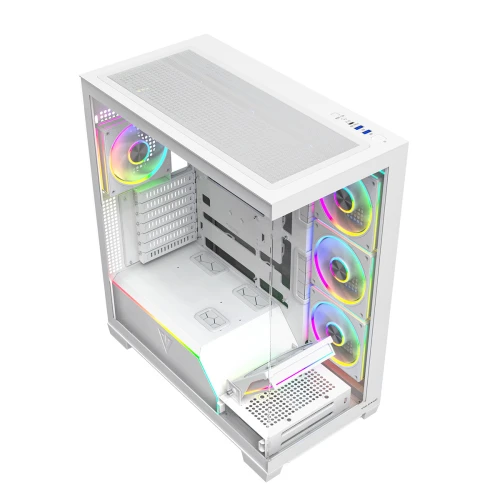 Obudowa Modecom Volcano Stellar Plus ARGB Midi 8F White