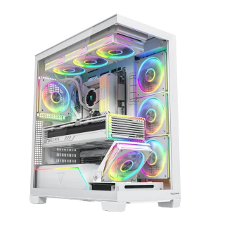 Obudowa Modecom Volcano Stellar Plus ARGB Midi 8F White