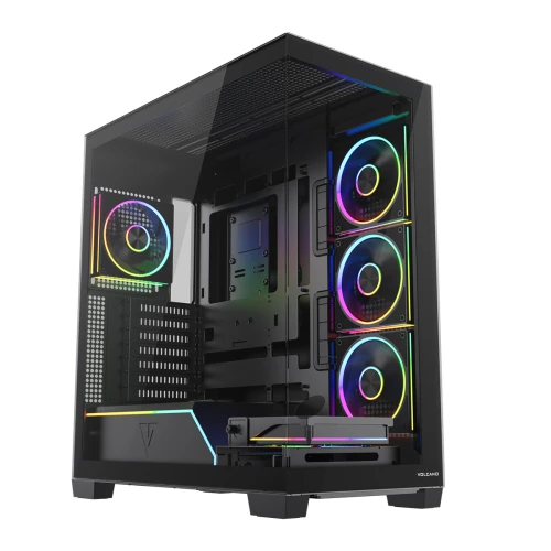 Obudowa Modecom Volcano Stellar Plus ARGB Midi 5F Black