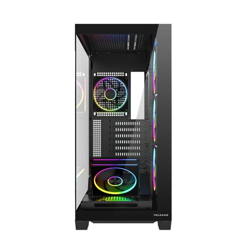 Obudowa Modecom Volcano Stellar Plus ARGB Midi 5F Black