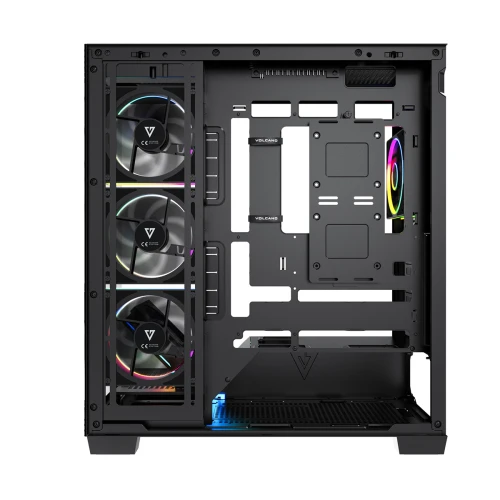 Obudowa Modecom Volcano Stellar Plus ARGB Midi 5F Black