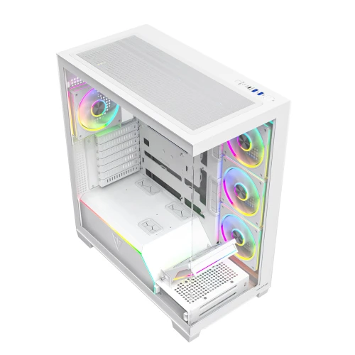 Obudowa Modecom Volcano Stellar Plus ARGB Midi 5F White