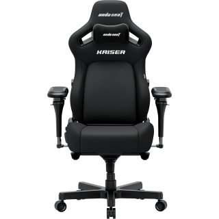 Fotel Anda Seat Kaiser 4 V2 Size XL Black Materiałowy