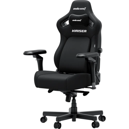 Fotel Anda Seat Kaiser 4 V2 Size XL Black Materiałowy