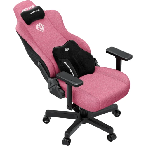 Fotel Anda Seat Kaiser 3E XL Pink Materiałowy