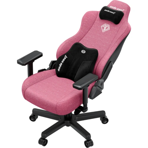 Fotel Anda Seat Kaiser 3E XL Pink Materiałowy