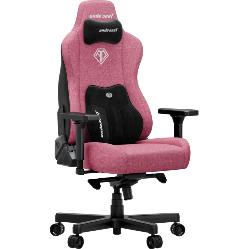 Fotel Anda Seat Kaiser 3E XL Pink Materiałowy